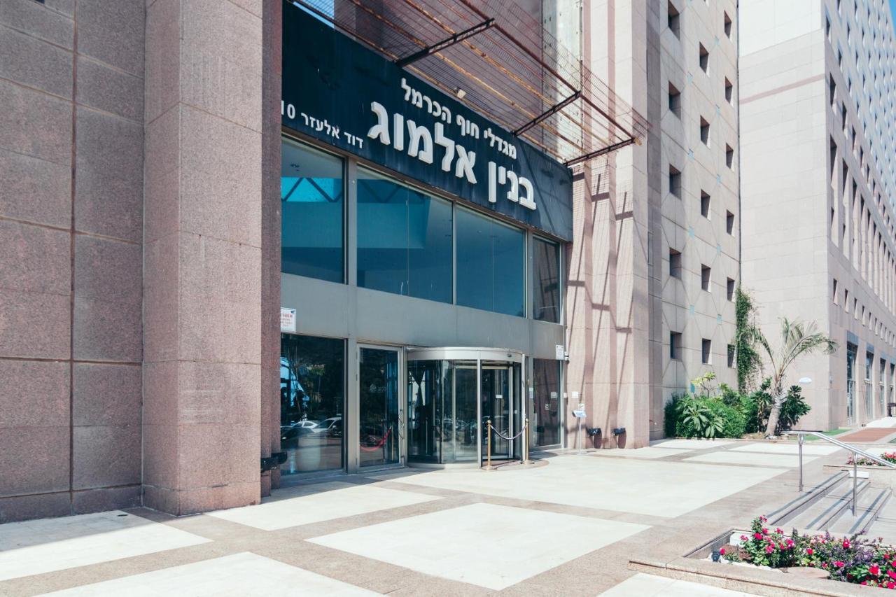 Almog Haifa Israel Apartments מגדלי חוף הכרמל Buitenkant foto