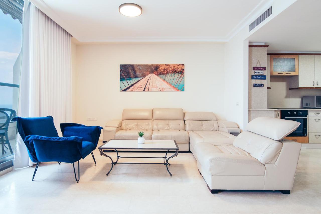 Almog Haifa Israel Apartments מגדלי חוף הכרמל Buitenkant foto
