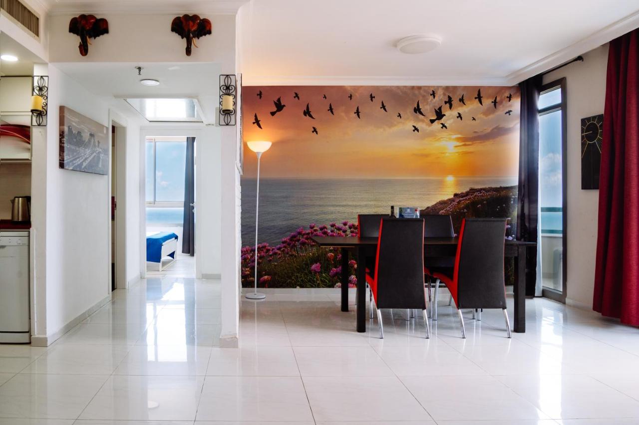 Almog Haifa Israel Apartments מגדלי חוף הכרמל Buitenkant foto